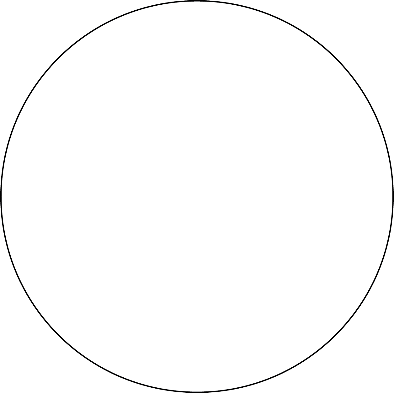 Blank circle