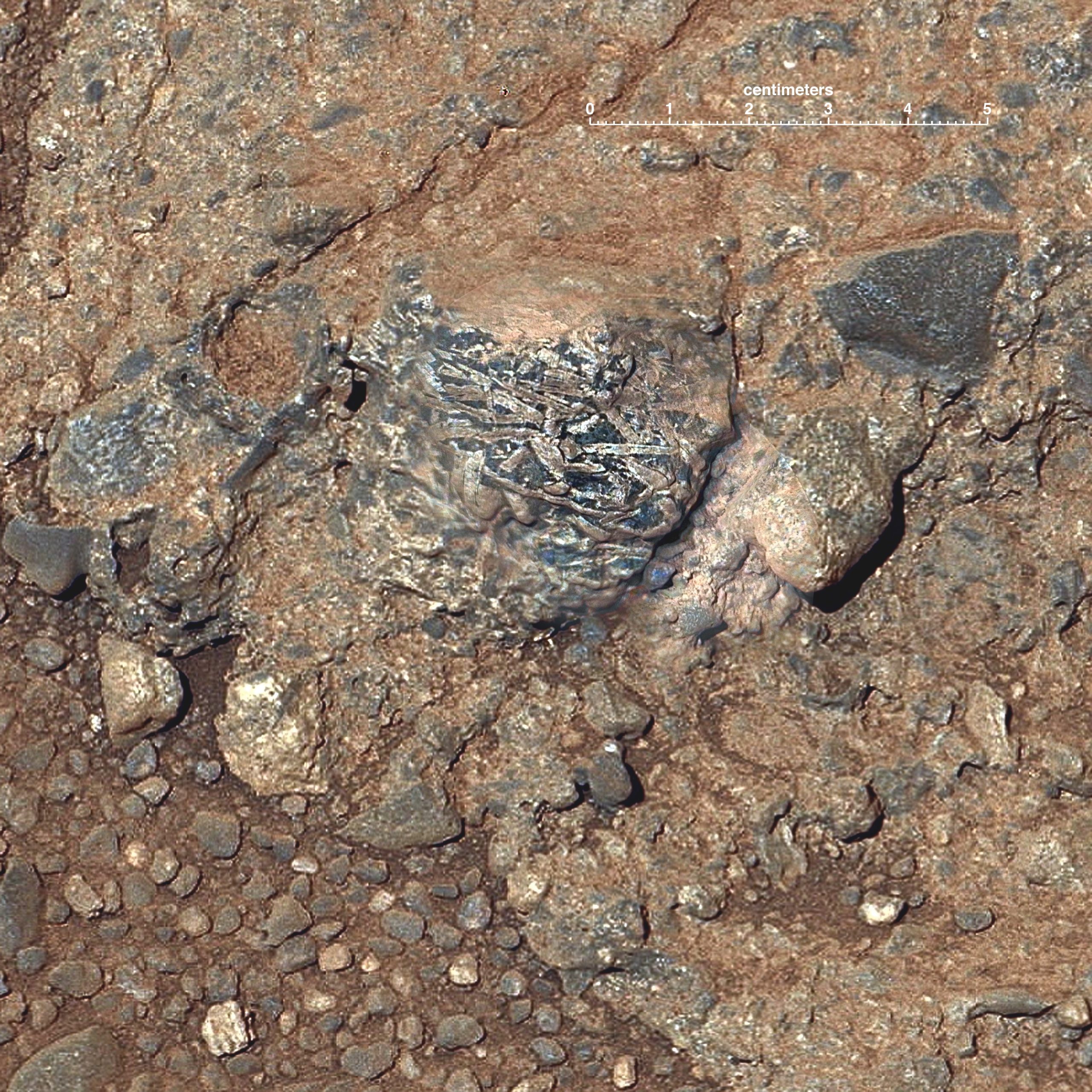 Igneous rock from Mars