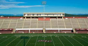 Warren McGuirk Alumni Stadium at the University of Massachusetts Amherst.